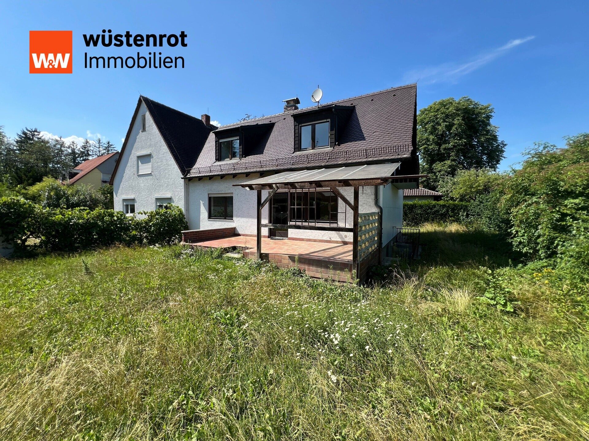 Immobilienangebot - München - Alle - Aubing, Grundstück mit Bestand, 950 m² bebaubar mit EFH, DHH, Reihenhaus in bester Lage § 34 BauGB