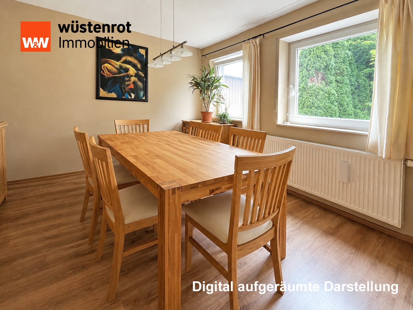 Immobilienangebot - Holldorf - Alle - VOR DEN TOREN DER STADT - HAUS MIT WINTERGARTEN + PHOTOVOLTAIKANLAGE + EINBAUKÜCHE + KAMINOFEN