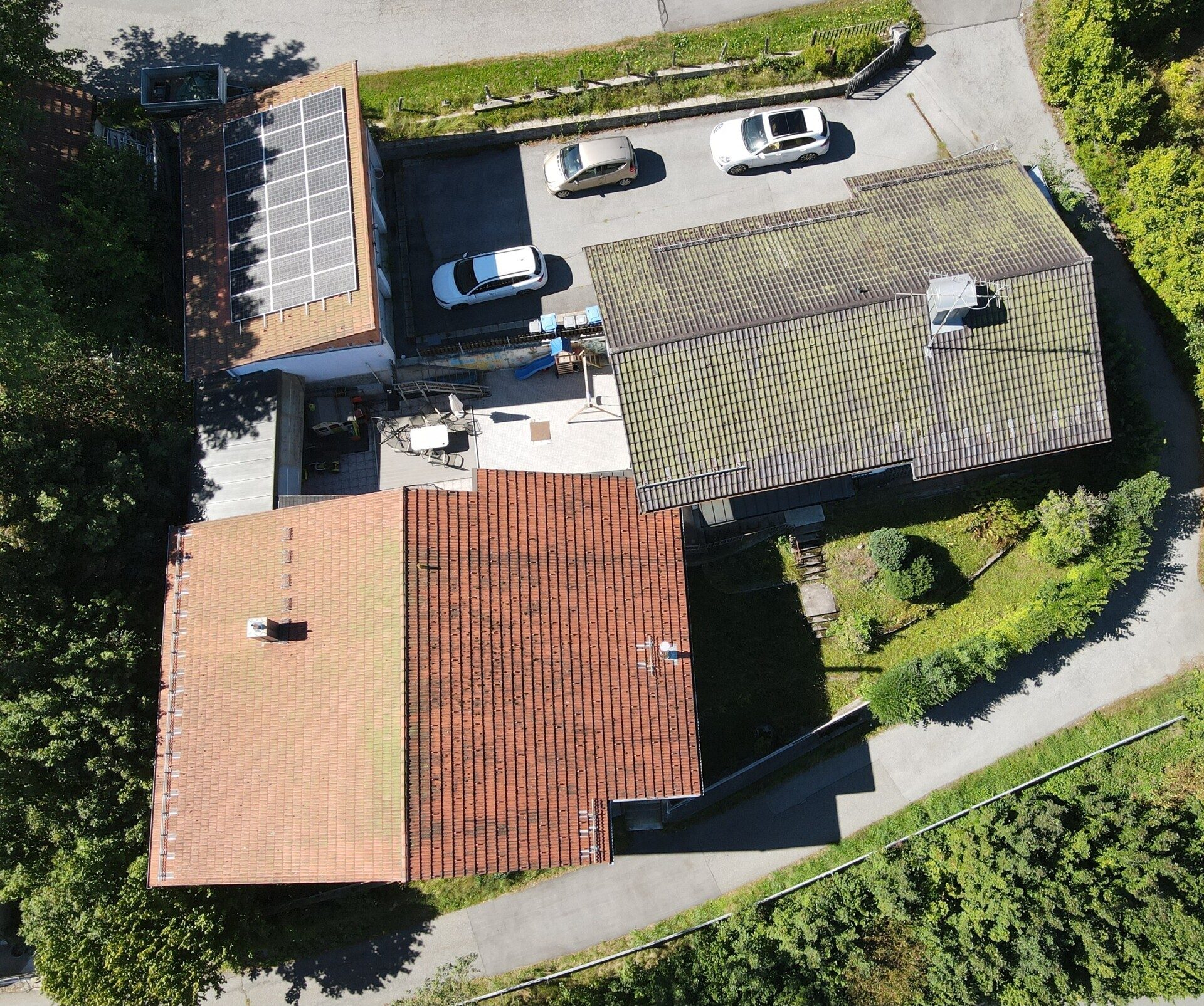 Areal aus der Vogelperspektive