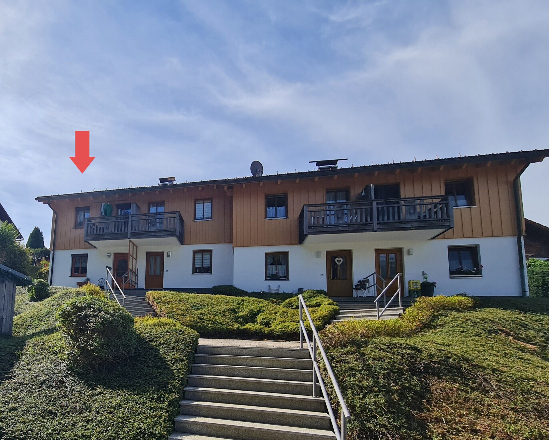 Immobilienangebot - Sankt Oswald-Riedlhütte / Reichenberg - Alle - Ankommen und Wohlfühlen!
Tolle Eigentumswohnung im Reihenhausstil. 
Top gepflegt und in schöner Lage