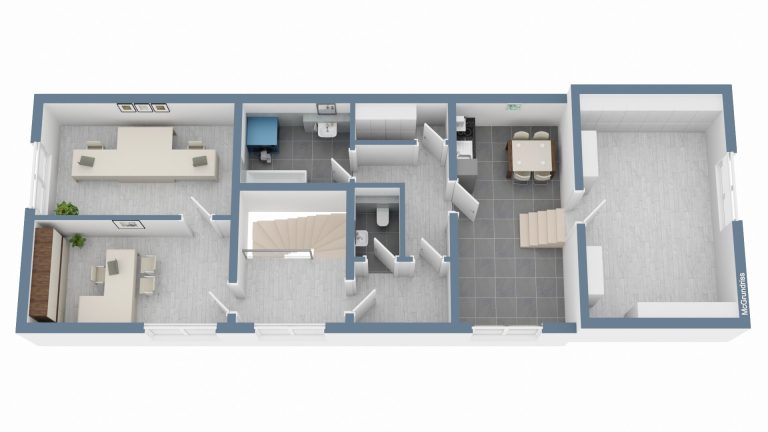Immobilienangebot - Haßloch - Alle - Wohn- und Geschäftshaus mit 2 WE, 3 Gewerbeeinheiten, 5 Garagen und 12 Stellplätzen in Haßloch