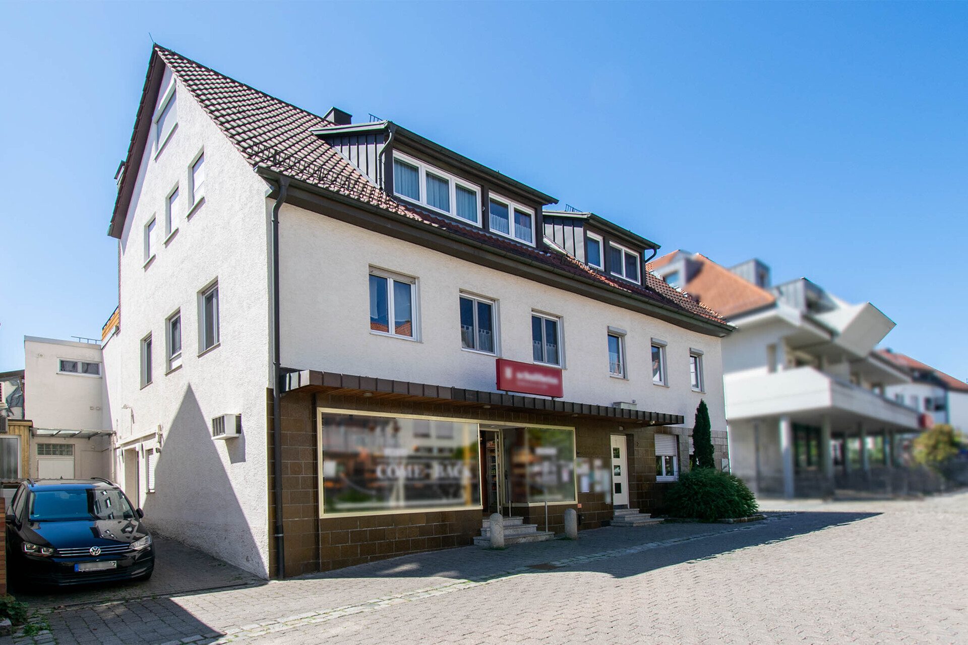 Immobilienangebot - Ostfildern / Kemnat - Alle - Charmantes Wohn- und Geschäftshaus mit großem Garten und vielseitigem Potenzial; optimal für Kapitalanleger mit teilweise Eigennutz
