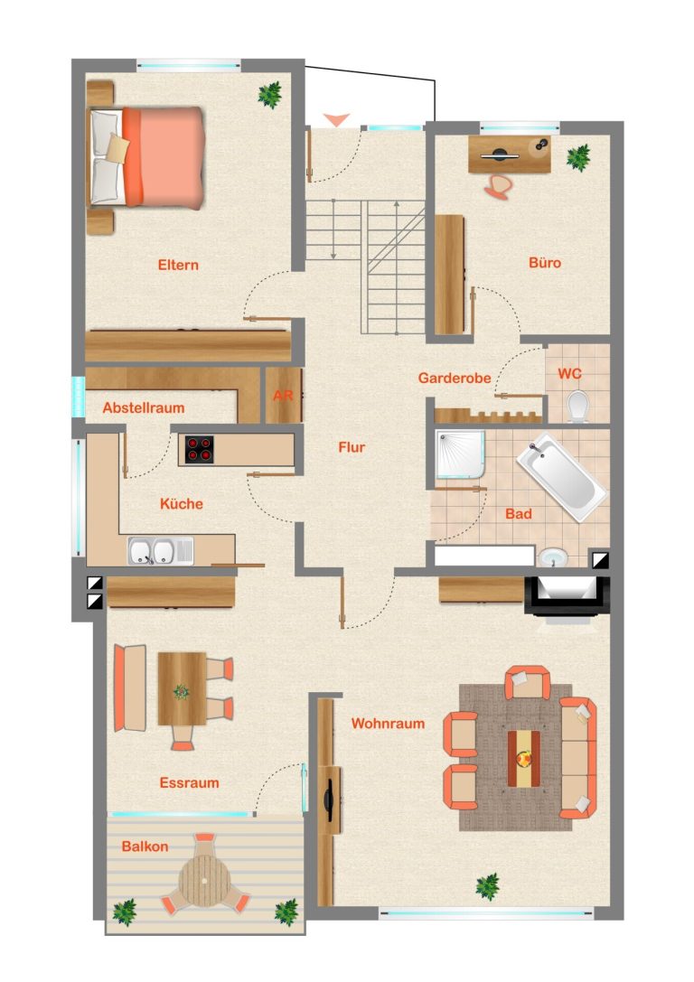 Immobilienangebot - Sersheim - Alle - Gepflegtes Haus auf großem Grundstück in bester Lage mit zwei Garagen und umfangreicher Ausstattung