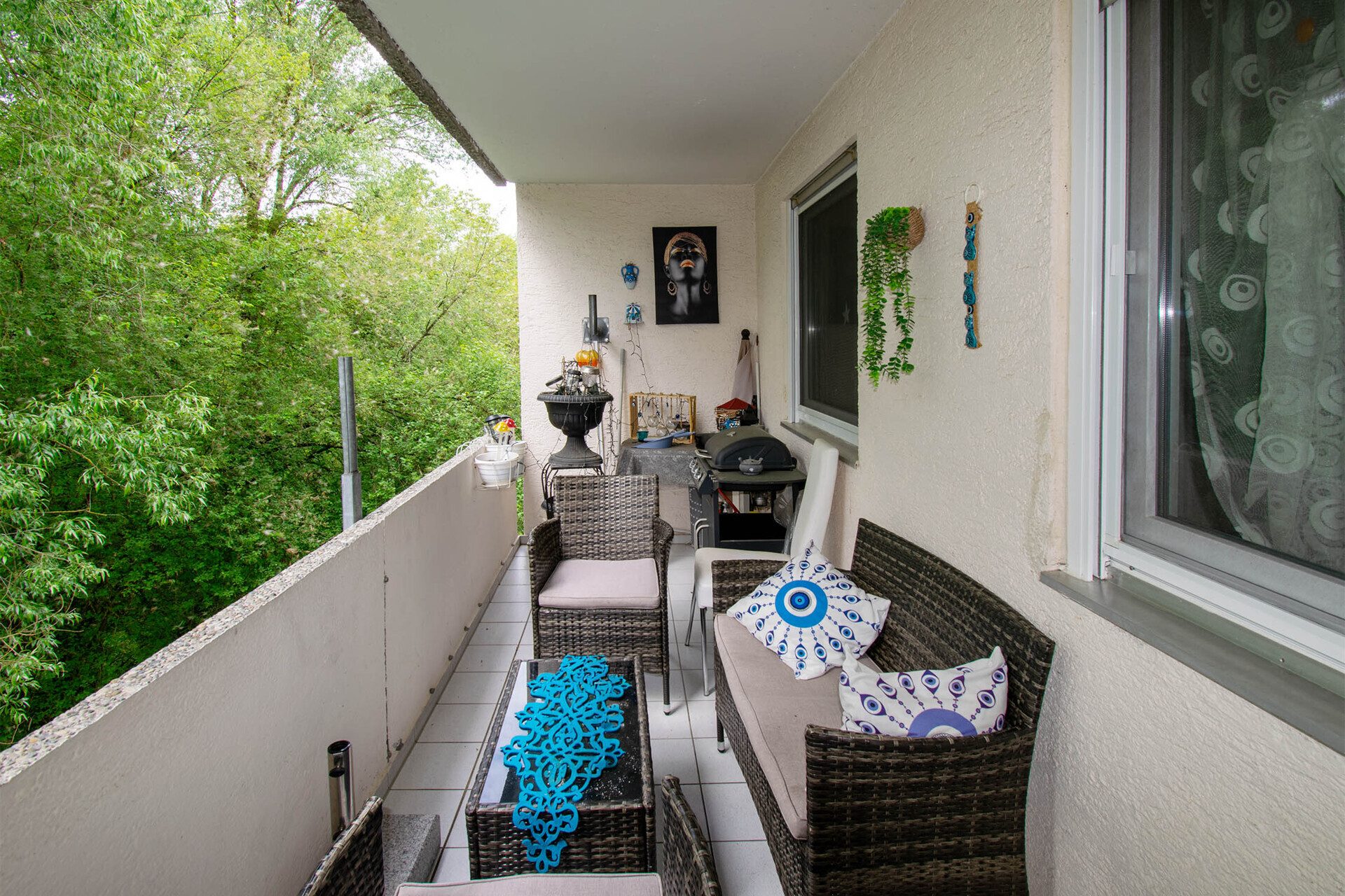 Immobilienangebot - Steinheim an der Murr - Alle - Charmante 3-Zimmmer-Wohnung mit Einzelgarage in schöner Lage