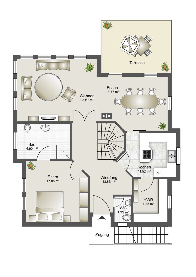 Immobilienangebot - Möckmühl - Alle - Lichtdurchflutetes Einfamilienhaus in exponierter, ruhiger Aussichtslage - sofort frei!