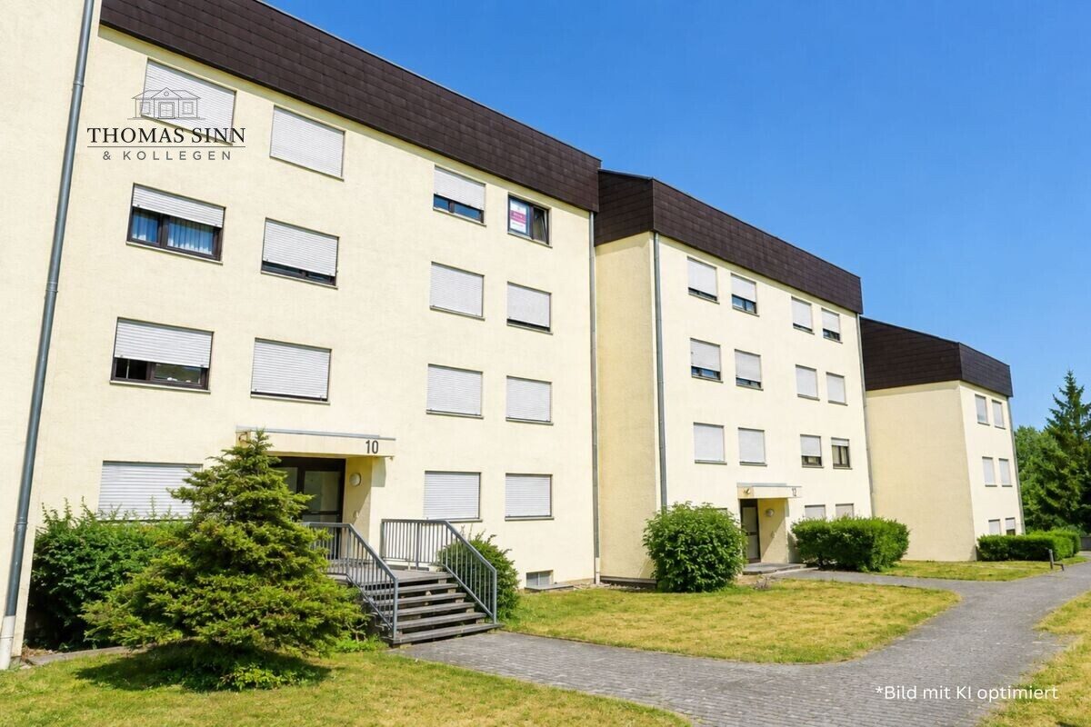 Immobilienangebot - Neckarsulm - Alle - Bezugsfreie 3,5-Zimmer-Wohnung im 4. OG mit Aufzug, großem Balkon und ruhiger Lage in Sackgasse