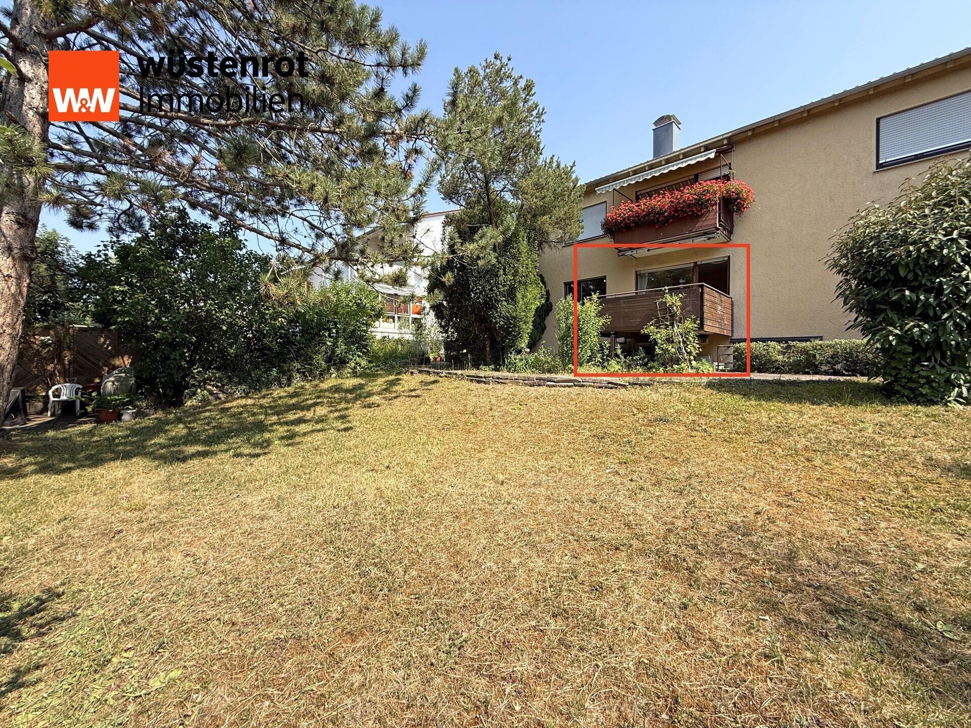 Immobilienangebot - Leonberg - Alle - Familienfreundliche 4,5-Zi.-Whg. mit großem Südwest-Balkon, Hobbyraum, barrierefreiem & modernem Bad