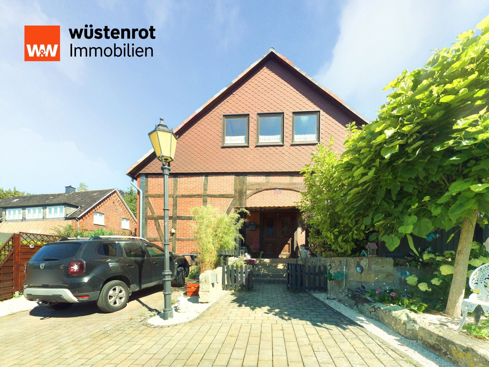 Immobilienangebot - Bad Münder am Deister / Flegessen - Alle - Historisches Fachwerkhaus mit Einliegerwohnung, Volieren und Ausbaupotenzial im Weserbergland