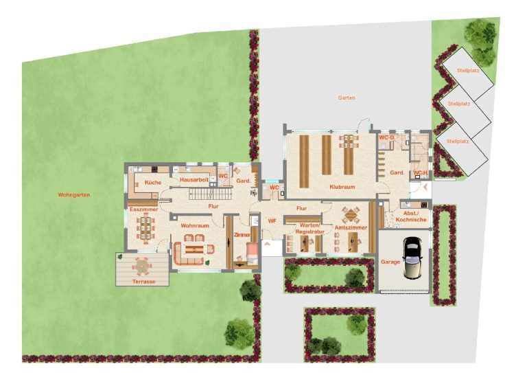 Immobilienangebot - Gaildorf - Alle - Großes Wohnhaus mit Anbaugebäude für Freizeit/Veranstaltungen und viel Platz für Familie und Beruf