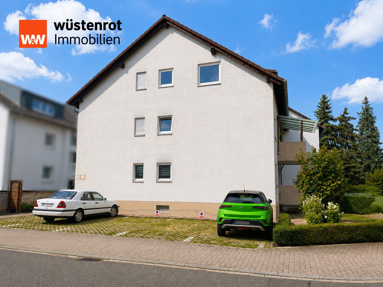Immobilienangebot - Eggenstein-Leopoldshafen - Alle - Gepflegte 2-Zimmer-Erdgeschosswohnung mit Tageslichtbad und Stellplatz - Bezugsfrei