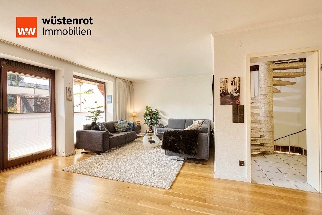 Immobilienangebot - Bremen / Vahr - Alle - Gartenstadt Vahr – 4-Zimmer-Reihenmittelhaus mit Garten, Garage und Vollkeller