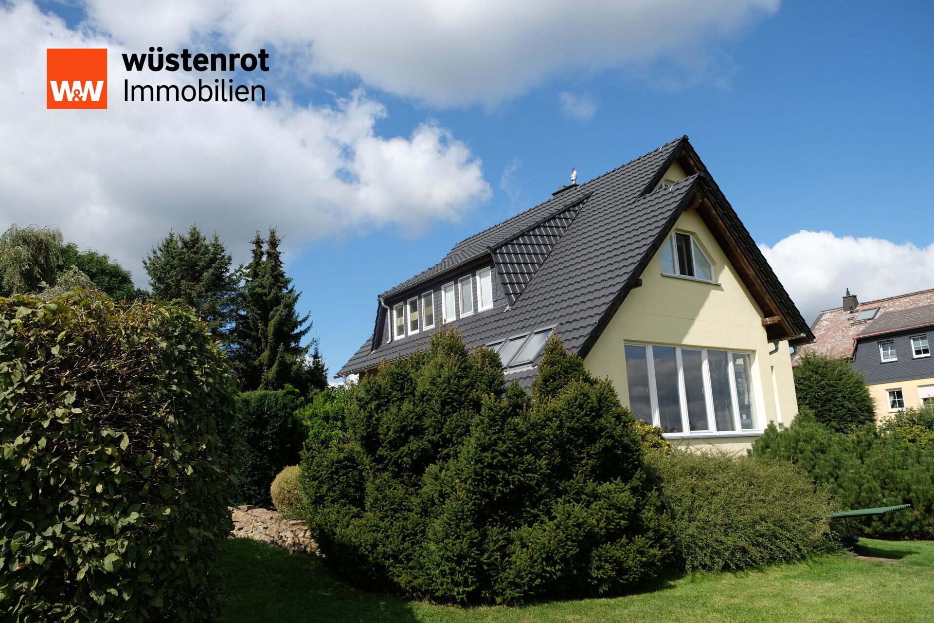 Ansicht Immobilienangebot - Zschopau - Alle - Großzügiges EFH mit Panoramablick, Doppelgarage & 1.750 m² Traumgrundstück