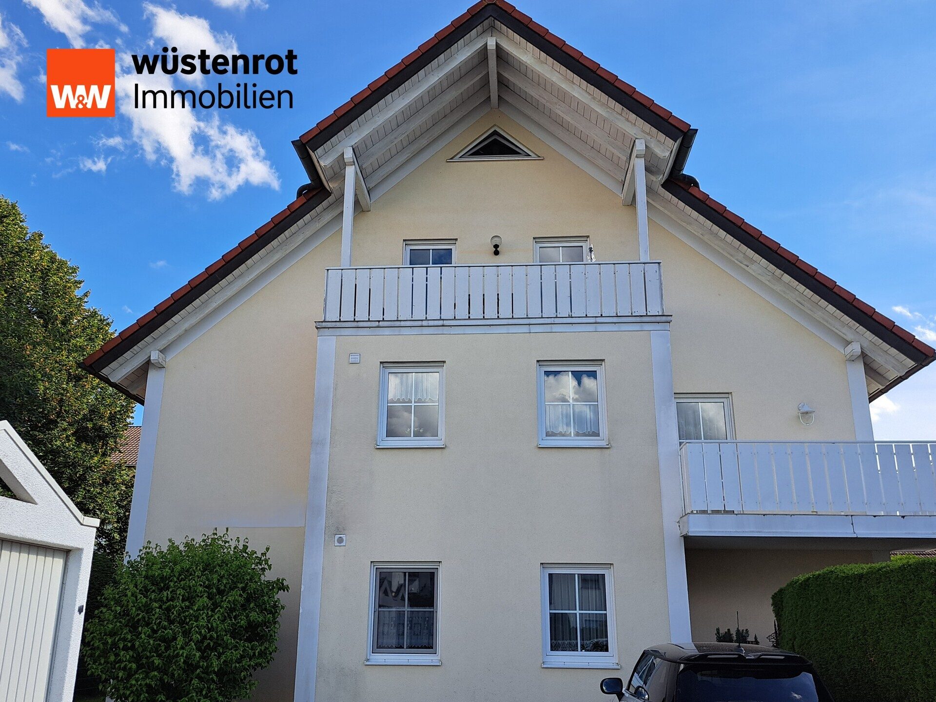 Immobilienangebot - Pfaffenhofen an der Ilm - Alle - Bezugsfrei! 2-Zi.-DG-Wohnung mit Balkon und ausgebautem Dachspitz