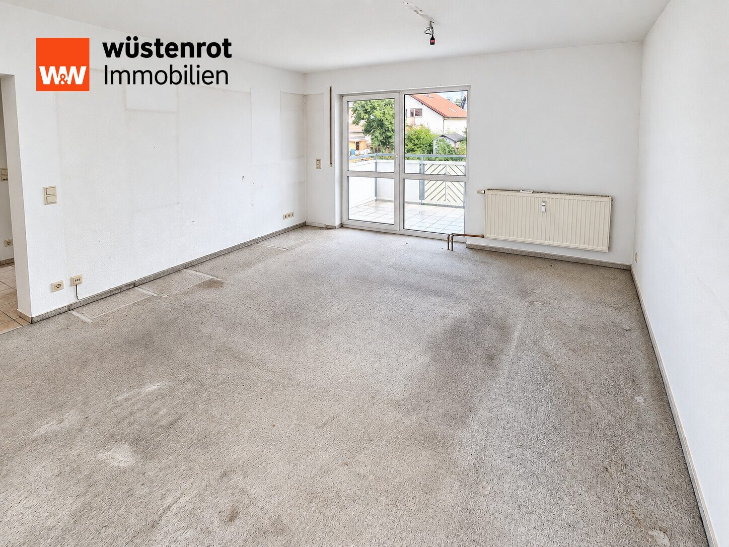 Immobilienangebot - Gelnhausen / Hailer - Alle - Gelnhausen-Hailer: Wohnen auf zwei Ebenen - mit Terrasse, Balkon und Ihrem eigenen Gartenbereich!!