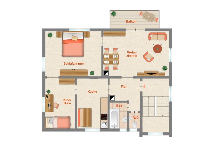 Immobilienangebot - Oberrot - Hausen - Alle - Zweifamilienhaus mit ausbaufähigem Dachgeschoss und schönem Garten