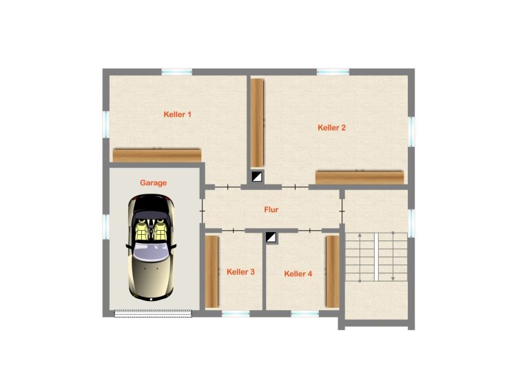 Immobilienangebot - Oberrot - Hausen - Alle - Zweifamilienhaus mit ausbaufähigem Dachgeschoss und schönem Garten