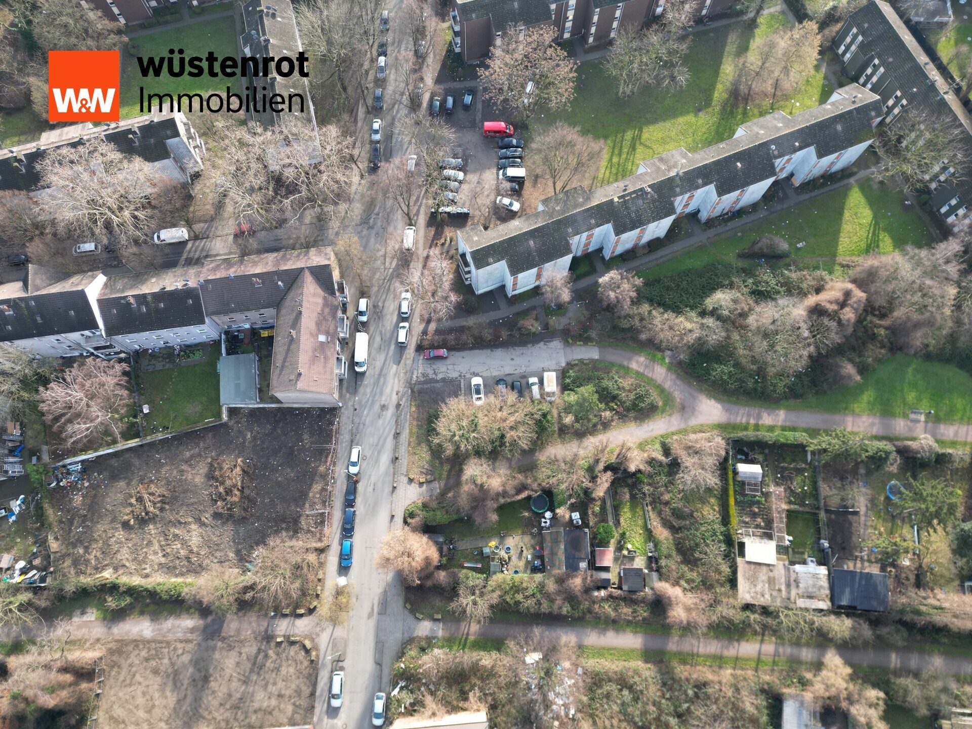 Immobilienangebot - Duisburg - Alle - Urbanes Bauland in unterschätzter Lage - Teilung für Reihenhäuser oder DHH möglich!