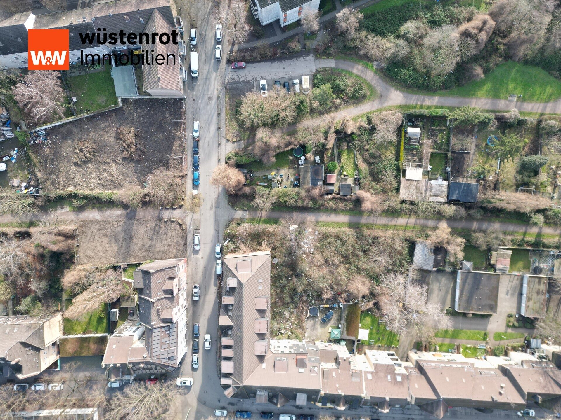 Immobilienangebot - Duisburg - Alle - Urbanes Bauland in unterschätzter Lage - Teilung für Reihenhäuser oder DHH möglich!