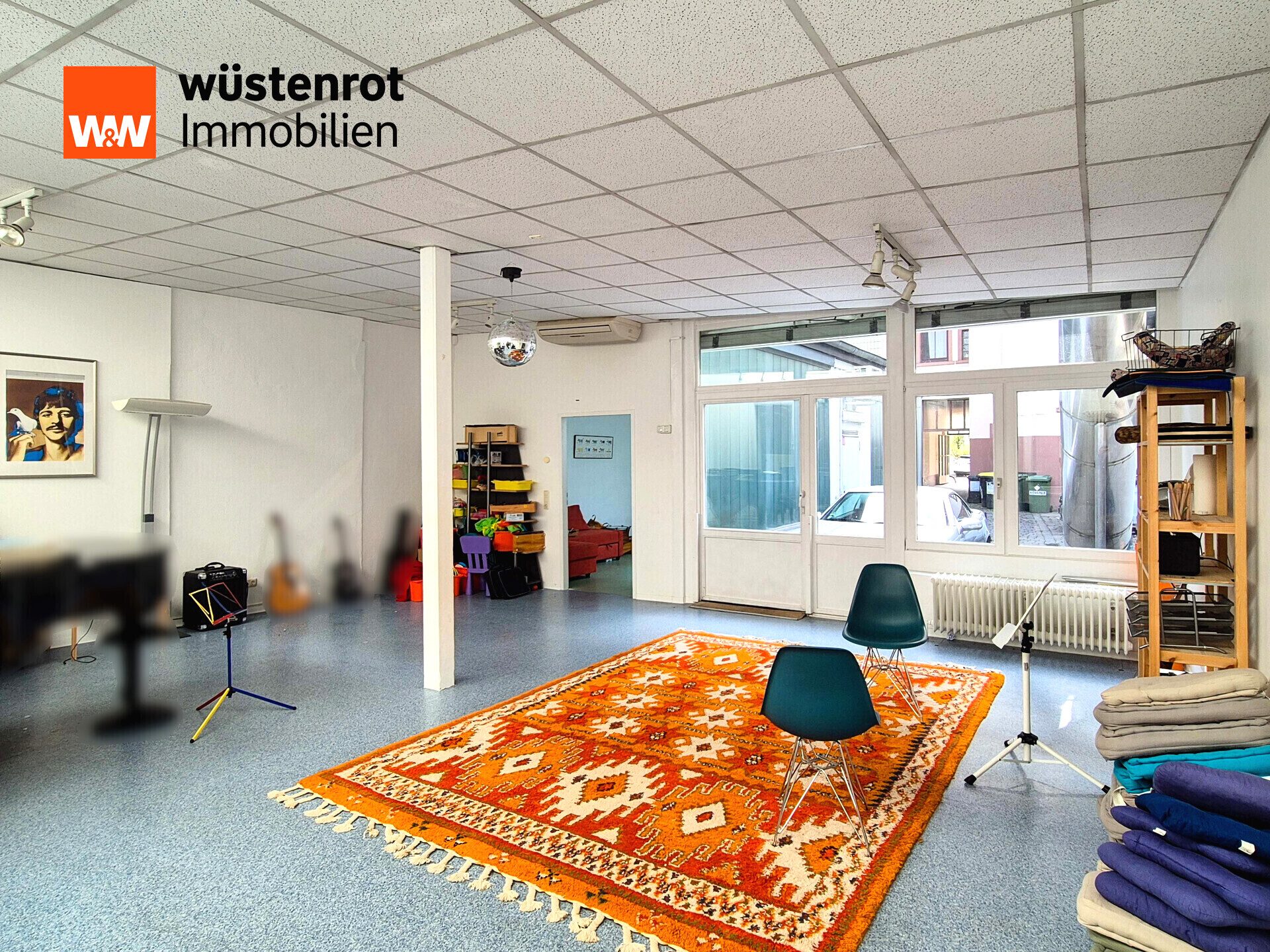 Immobilienangebot - Frankfurt am Main - Alle - Ruhig gelegenes, modernisiertes Geschäftshaus in Sachsenhausen-Nord mit Umnutzungs-Perspektive