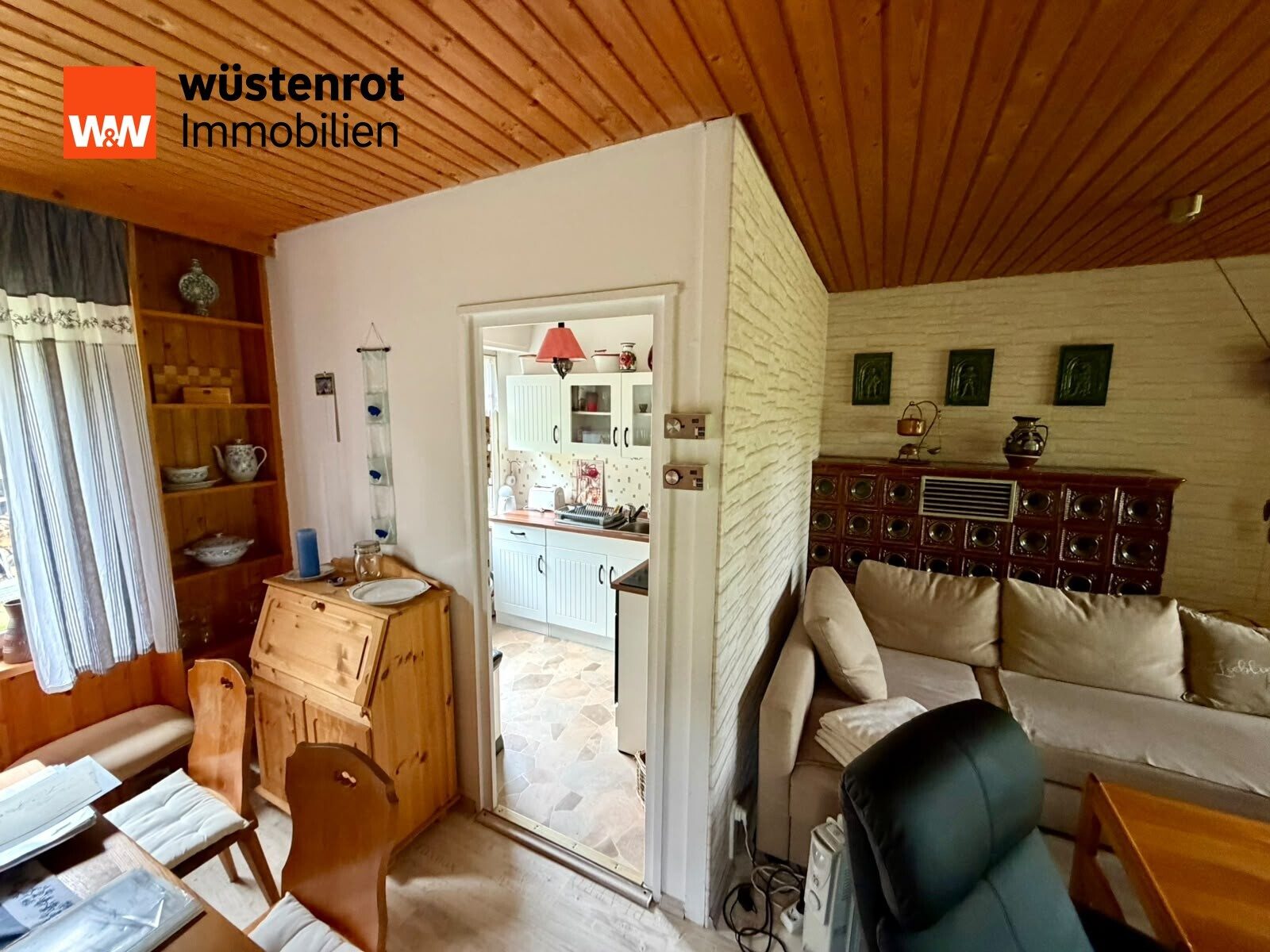 Immobilienangebot - Teupitz - Alle - Idyllischer Wochenendbungalow am Wasser mit eigenem Steg & großem Waldgrundstück