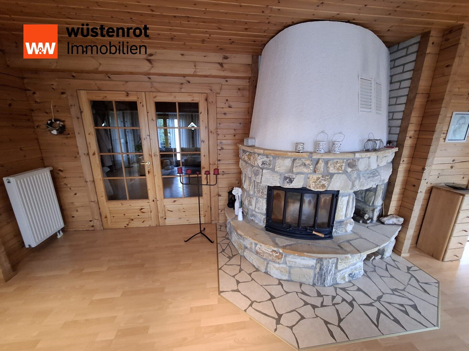 Immobilienangebot - Jatznick - Alle - Ein Zuhause mit Charakter – exklusives Holzhaus inkl. Sauna mit Traumgarten und besonderem Ambiente