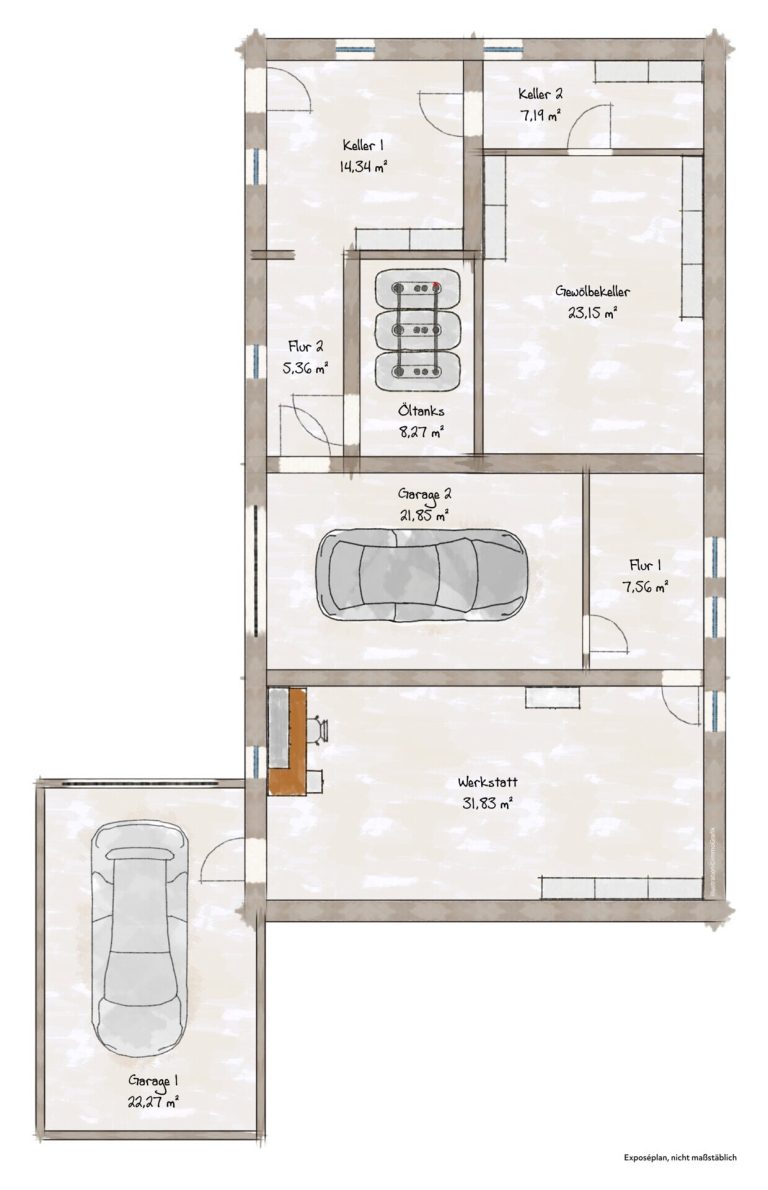 Immobilienangebot - Frickenhausen / Tischardt - Alle - Endlich Platz für Familie und Hobby.
8 Zimmer auf 149 m² zum Wohnen.
251 m² fürs Hobby. 2 Garagen.