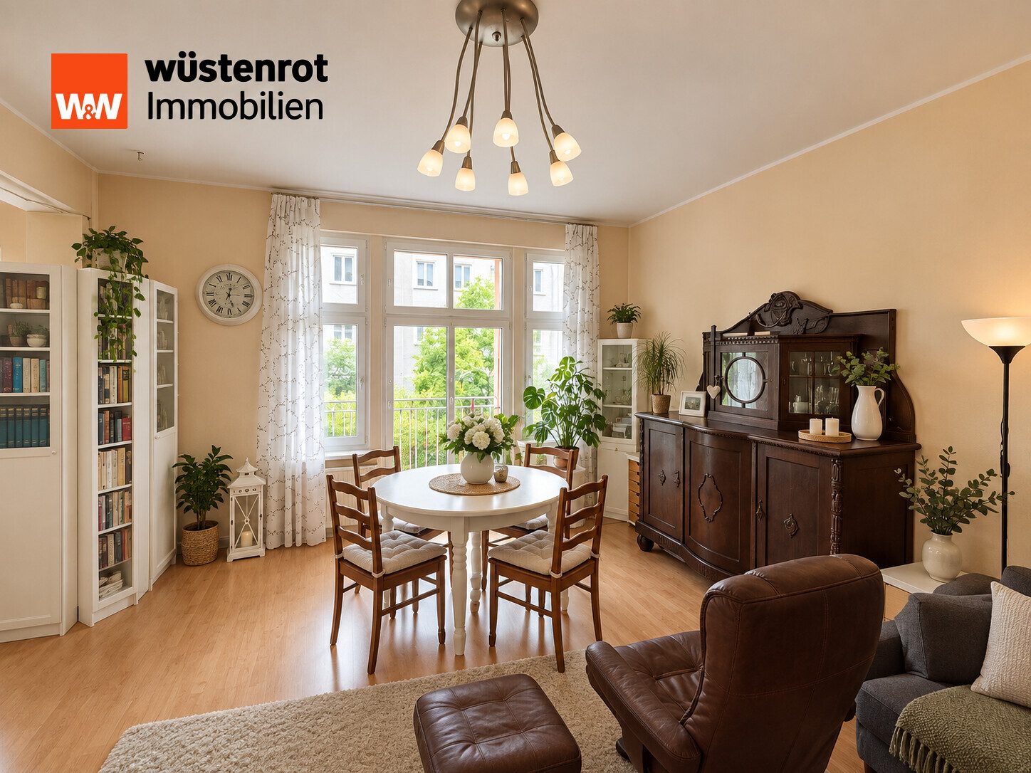 Immobilienangebot - Berlin Friedrichshain - Alle - BEZUGSFREI ab 01.12.26 Lichtdurchflutete Wohnung mit zwei Balkonen im Herzen von Berlin zu verkaufen