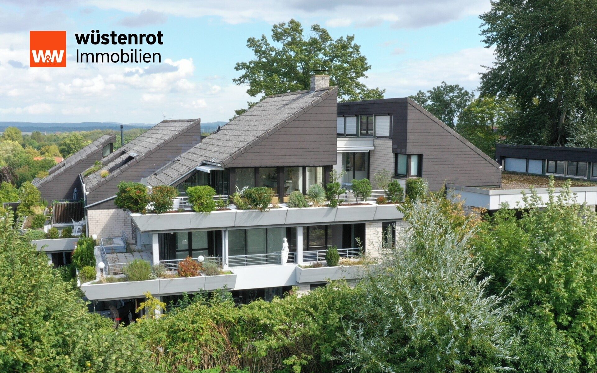 Immobilienangebot - Bielefeld / Hillegossen - Alle - Wohnen mit Weitblick – großzügige Terrassenwohnung in Bielefeld-Hillegossen