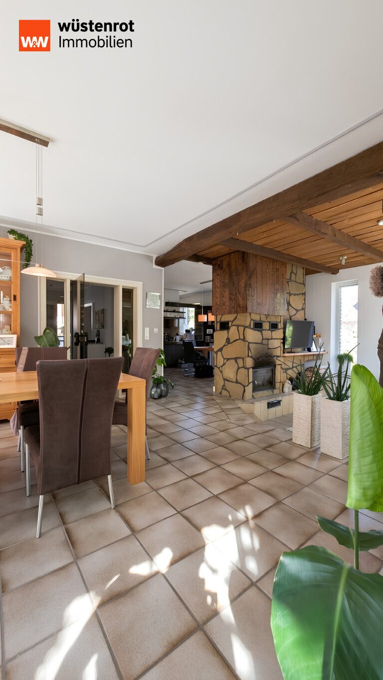 Immobilienangebot - Emsbüren - Alle - Garten-Oase, Kamin-Romantik & Wärmepumpe: Das perfekte Zuhause in Emsbüren!