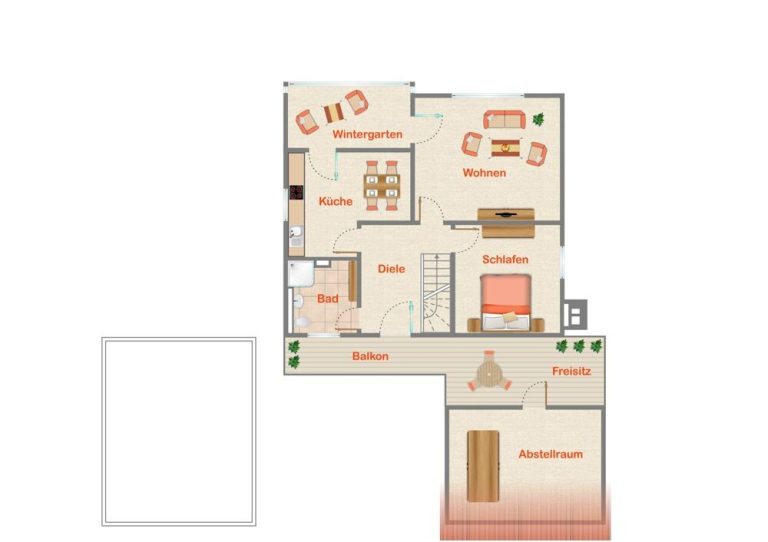 Immobilienangebot - Trier - Alle - Kapitalanlage in Trier: Mehrfamilienhaus mit 3 Wohnungen, 2 Garagen & Einzelgrundbüchern