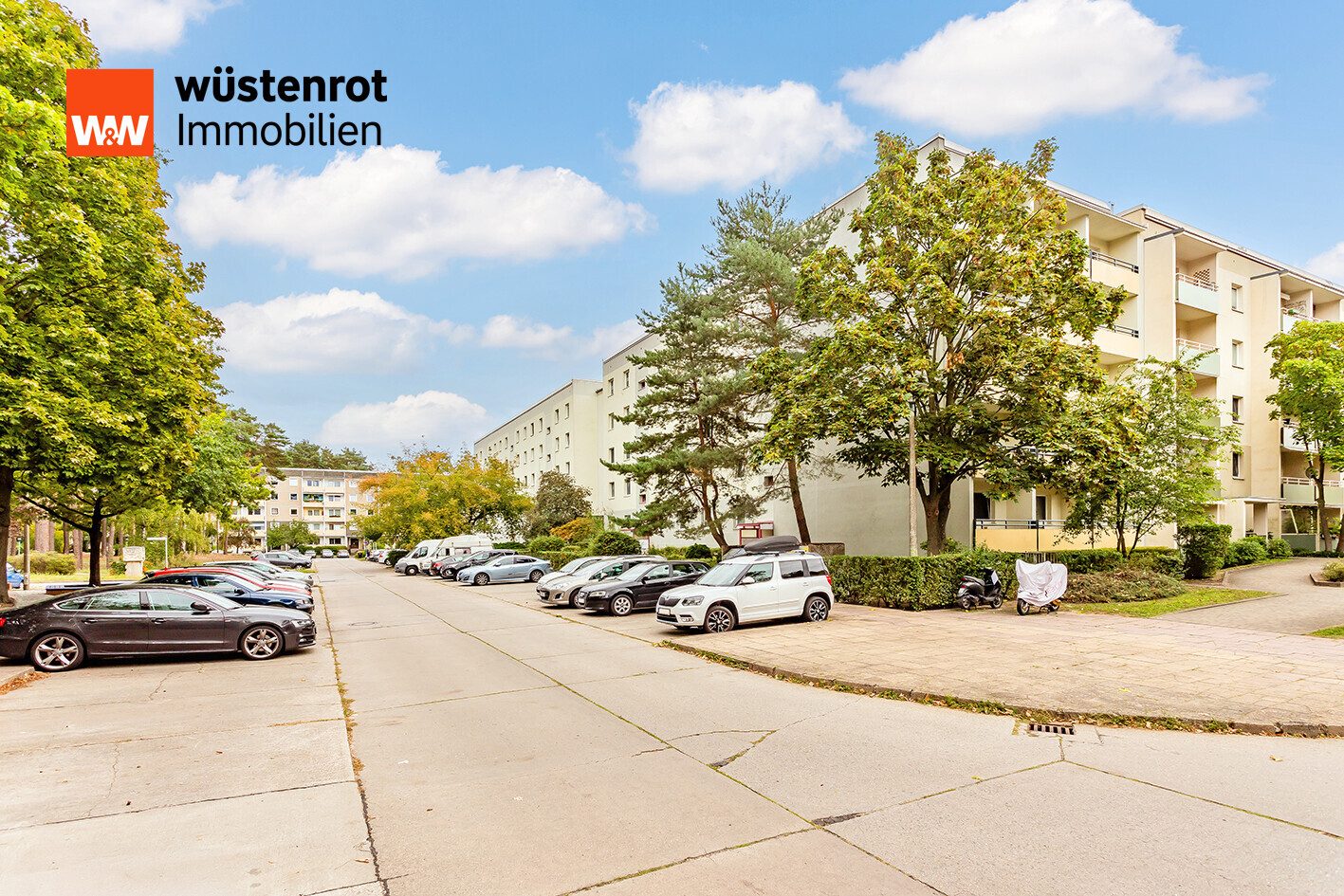 Immobilienangebot - Potsdam - Alle - Potsdam Waldstadt! Attraktive 3-Zimmer Wohnung mit Balkon in zentraler aber sehr ruhiger Lage