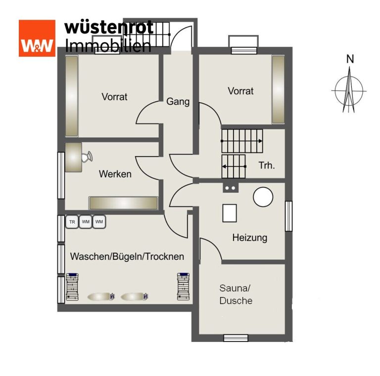 Immobilienangebot - Hüttlingen - Alle - Vielseitiges Wohnhaus mit seltener Dreifachgarage – ideal auch als Zweifamilienhaus nutzbar