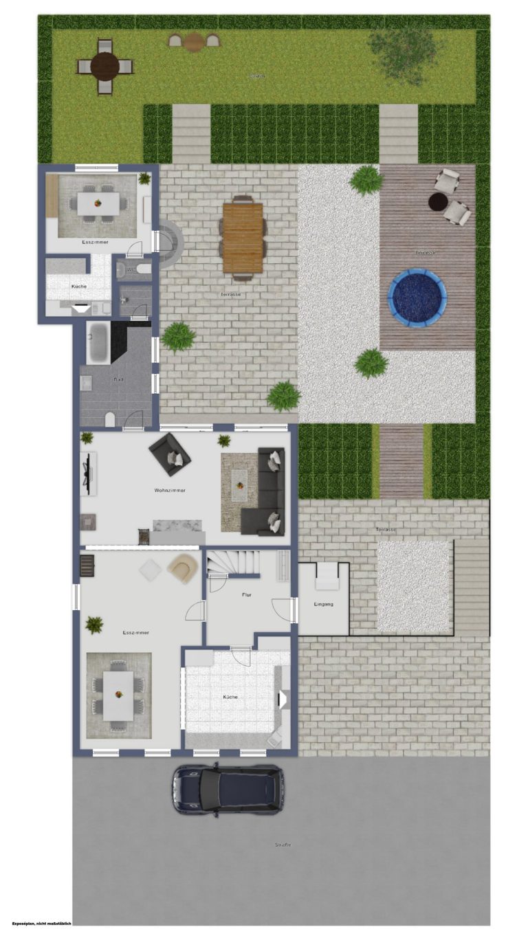 Immobilienangebot - Solingen - Alle - Historisch wohnen, modern leben: Modernisiertes Einfamilienhaus mit Einliegerwohnung (3D-Rundgang).