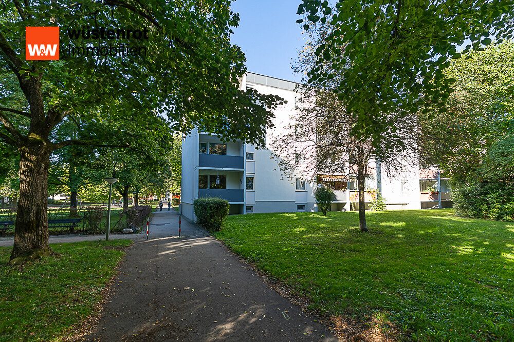 Immobilienangebot - München / Aubing - Alle - 3 Zimmer mit Potential, Balkon und Keller umgeben von viel Grün. Nah am Westkreuz m. S-Bahn.