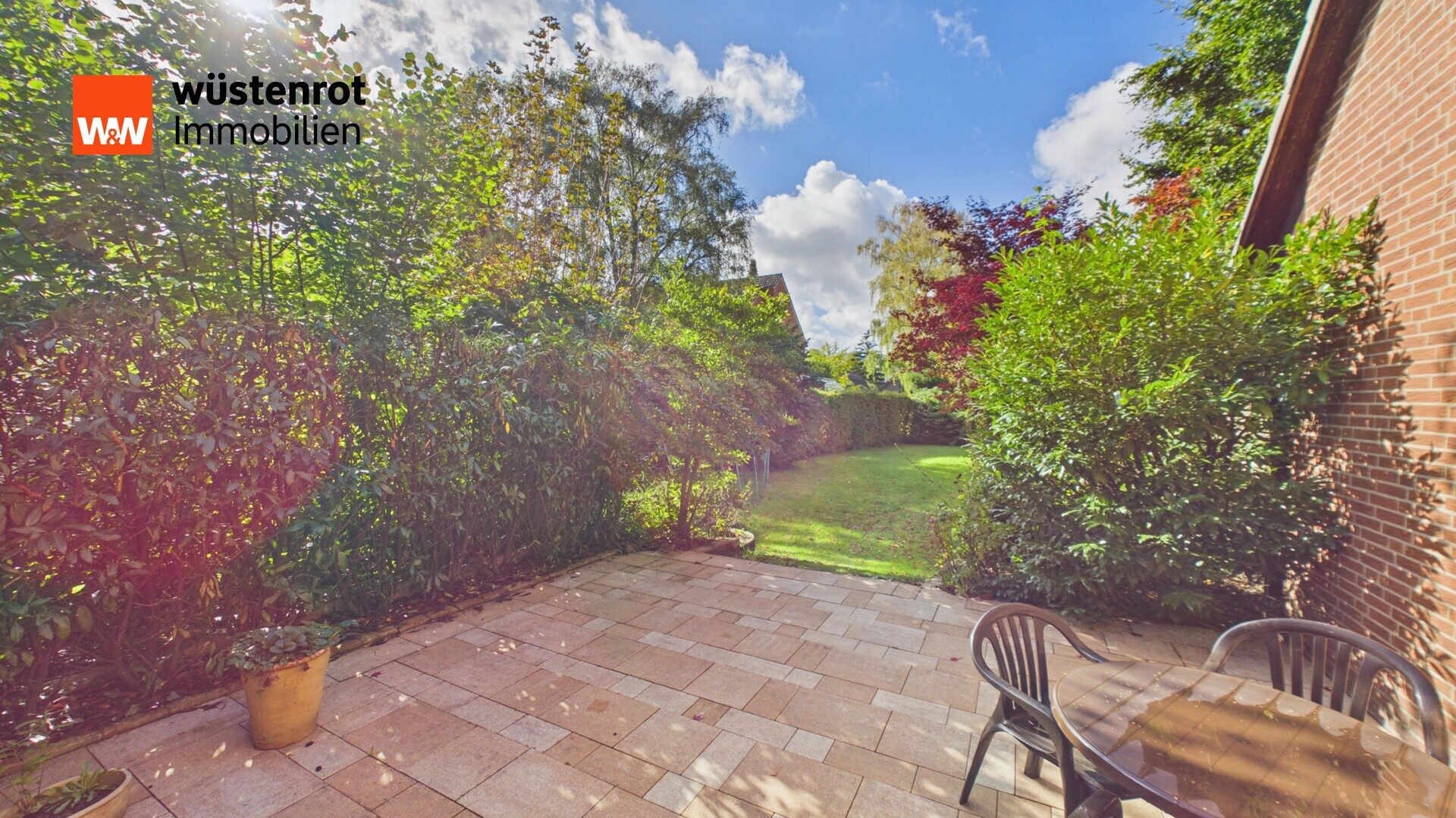 Immobilienangebot - Hamburg - Alle - 737 m² Garten: Reihenhaus mit Ruheoase