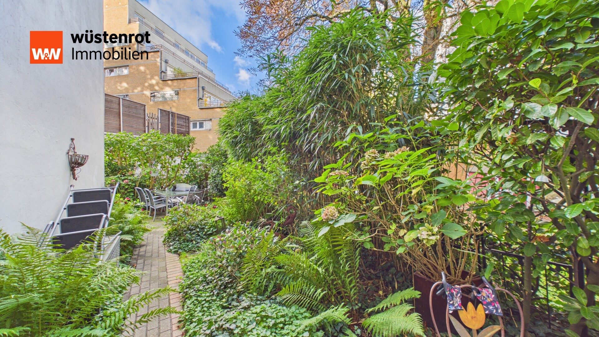 Immobilienangebot - Hamburg - Alle - Altbau mit Gartenparadies in Eppendorf