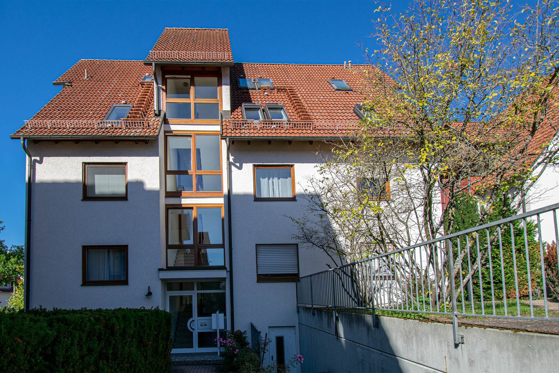 Immobilienangebot - Renningen / Malmsheim - Alle - Wohnen auf zwei Ebenen! Charmante Maisonettewohnung mit Balkon und Stellplatz
