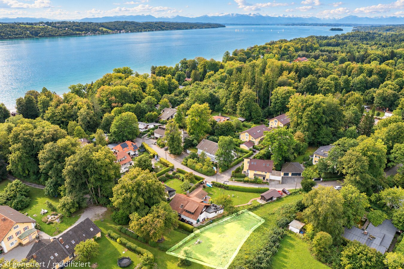 Immobilienangebot - Starnberg - Alle - Starnberger See: Traumgrundstück für Menschen mit Verstand – Traumgrundstück statt Preisfantasie.