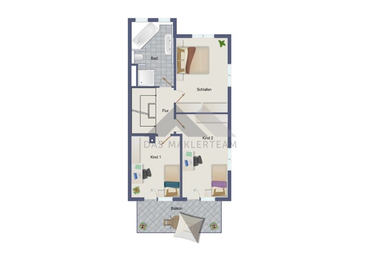 Immobilienangebot - Wolfratshausen - Alle - Modernes Familienheim im Herzen von Wolfratshausen – 6 Zimmer, offener Wohnessbereich und Vollkeller