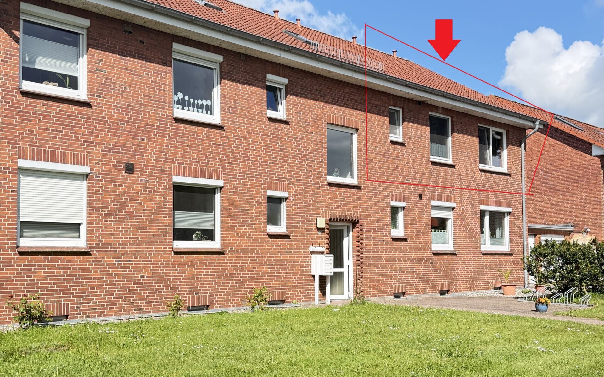 Immobilienangebot - Flensburg - Alle - Modernes Zuhause mit viel Wohnkomfort, sonnigem Westbalkon und ausgebautem Dachgeschoss in Flensburg