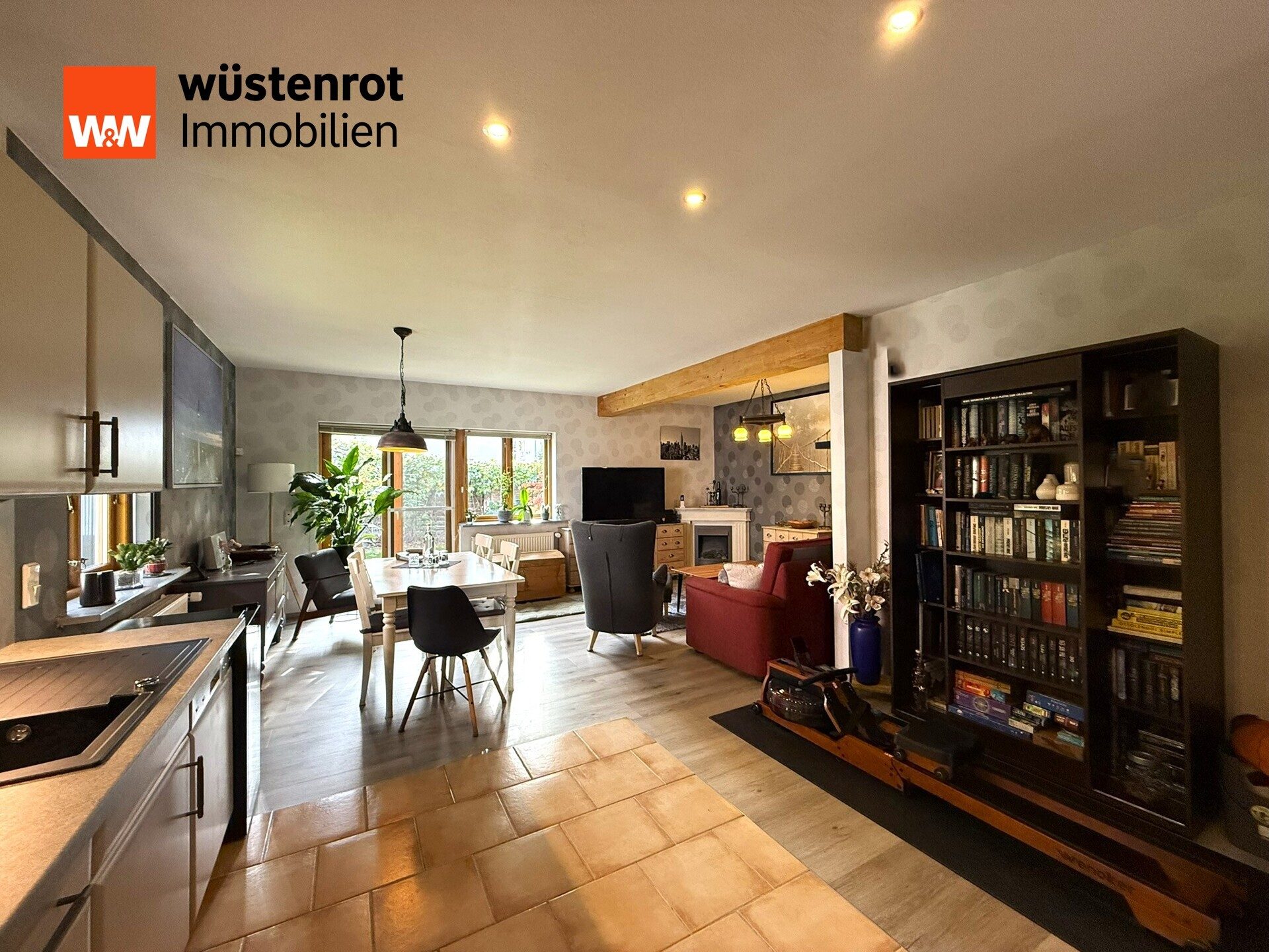 Immobilienangebot - Berlin - Alle - Gepflegtes 2- Familienhaus im Doppelhausstil in Berlin-Wilhelmsruh