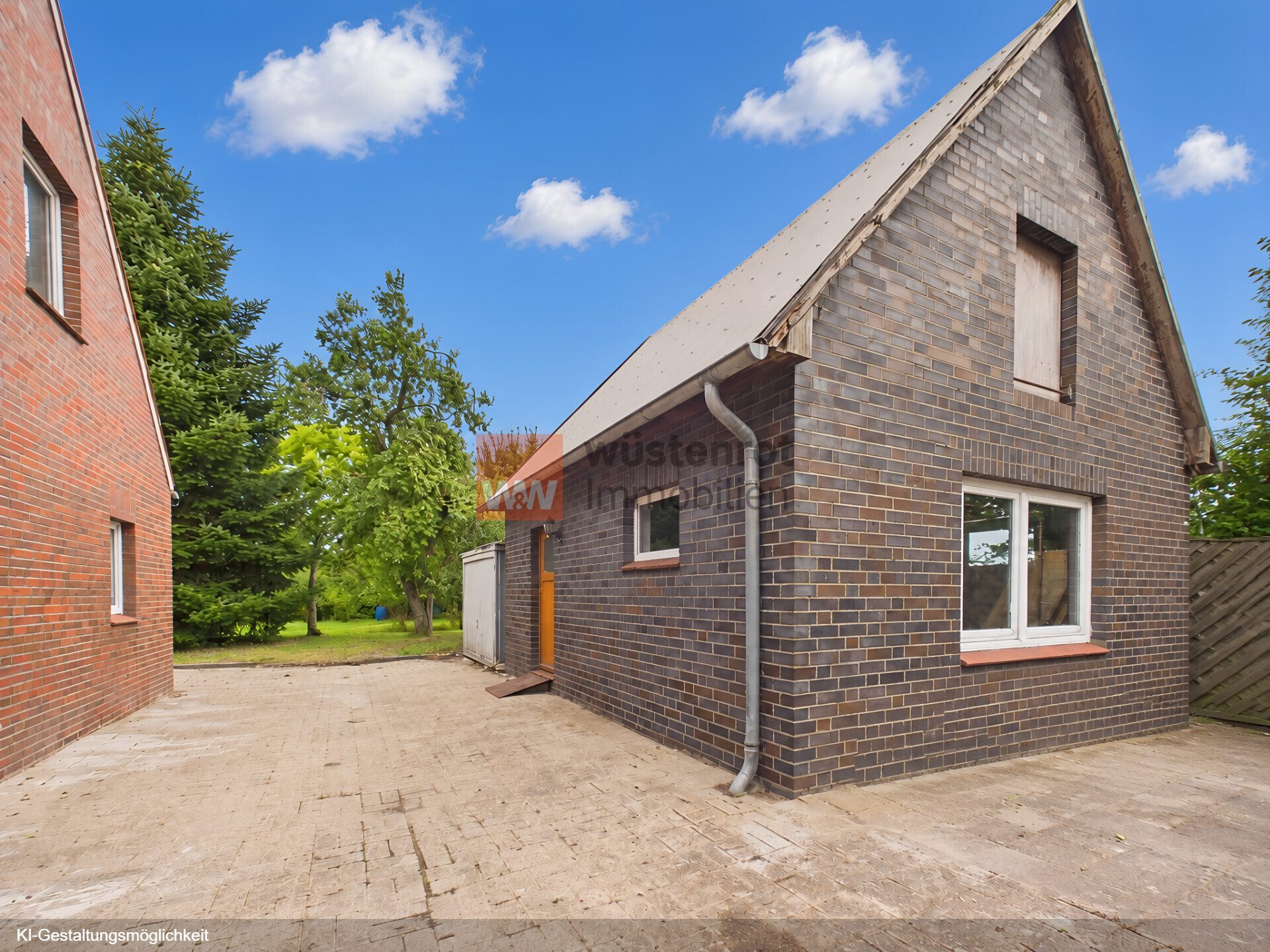 Immobilienangebot - Sande / Neustadtgödens - Alle - Komm wir ziehen nach Friesland. Viel Wohn- und Nutzfläche für wenig Geld. EFH mit 4 ZKB+Ausbaureser.