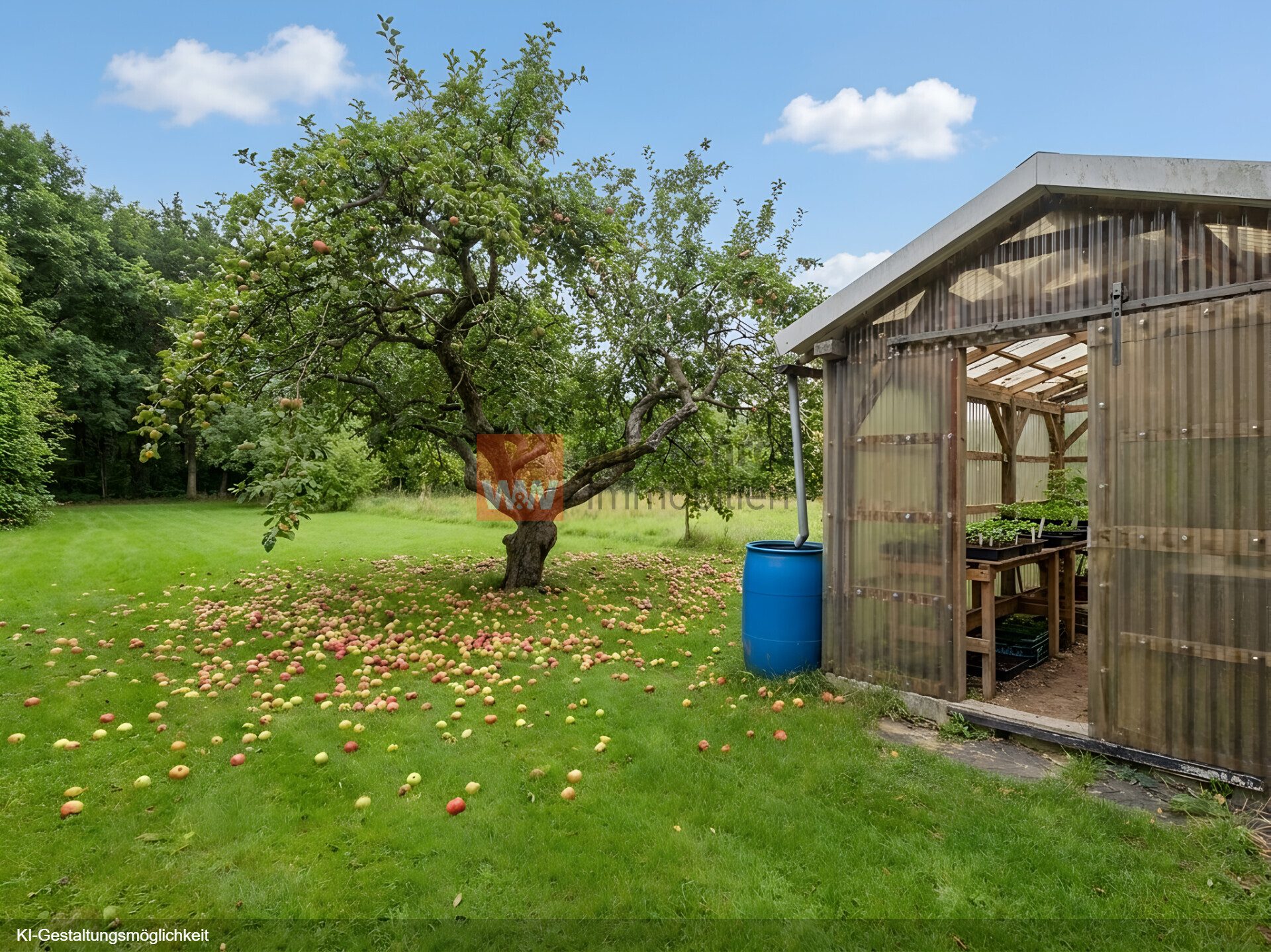 Immobilienangebot - Sande / Neustadtgödens - Alle - Komm wir ziehen nach Friesland. Viel Wohn- und Nutzfläche für wenig Geld. EFH mit 4 ZKB+Ausbaureser.