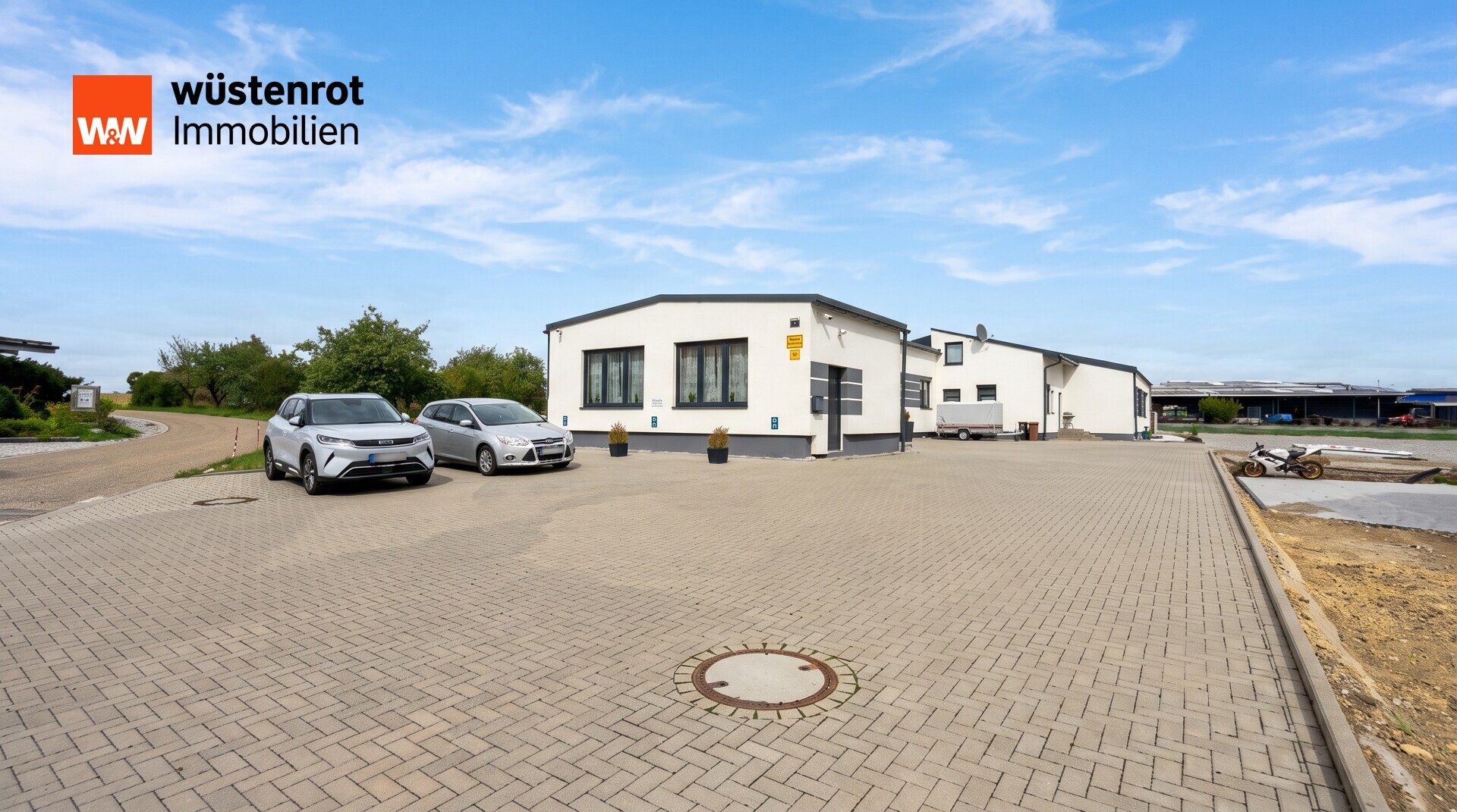 Immobilienangebot - Insingen - Alle - Wohnen, Arbeiten und Lagern - alles an einem Ort | Wohn- und Geschäftshaus in verkehrsgünstiger Lage