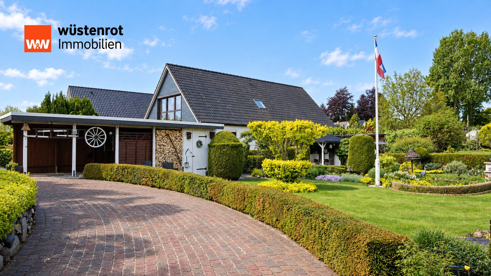 Immobilienangebot - Lübeck / Kücknitz - Alle - ZFH mit Traumgarten in Kücknitz -  perfekt für Mehrgenerationenwohnen