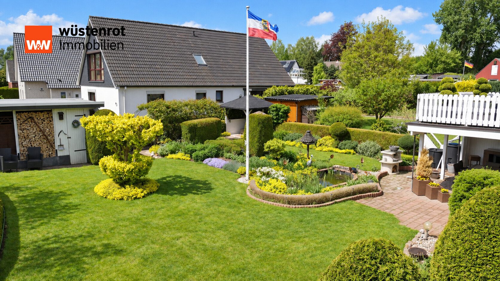Immobilienangebot - Lübeck / Kücknitz - Alle - ZFH mit Traumgarten in Kücknitz -  perfekt für Mehrgenerationenwohnen