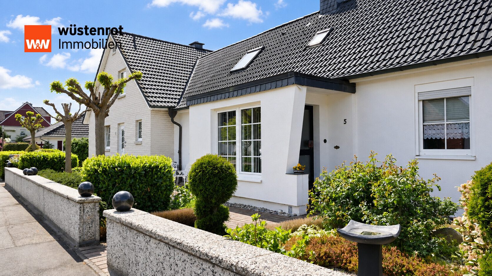 Immobilienangebot - Lübeck / Kücknitz - Alle - ZFH mit Traumgarten in Kücknitz -  perfekt für Mehrgenerationenwohnen