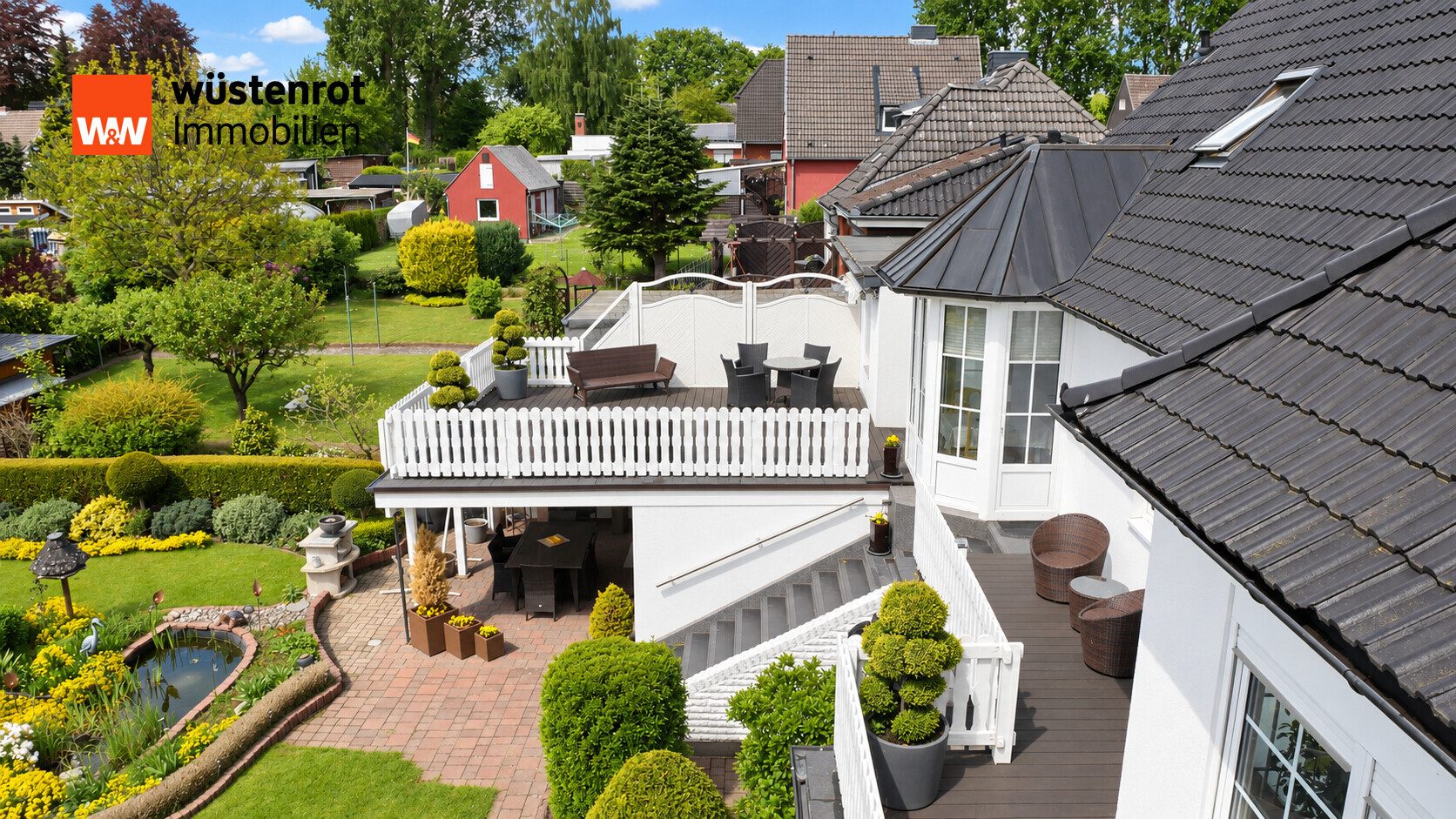 Immobilienangebot - Lübeck / Kücknitz - Alle - ZFH mit Traumgarten in Kücknitz -  perfekt für Mehrgenerationenwohnen