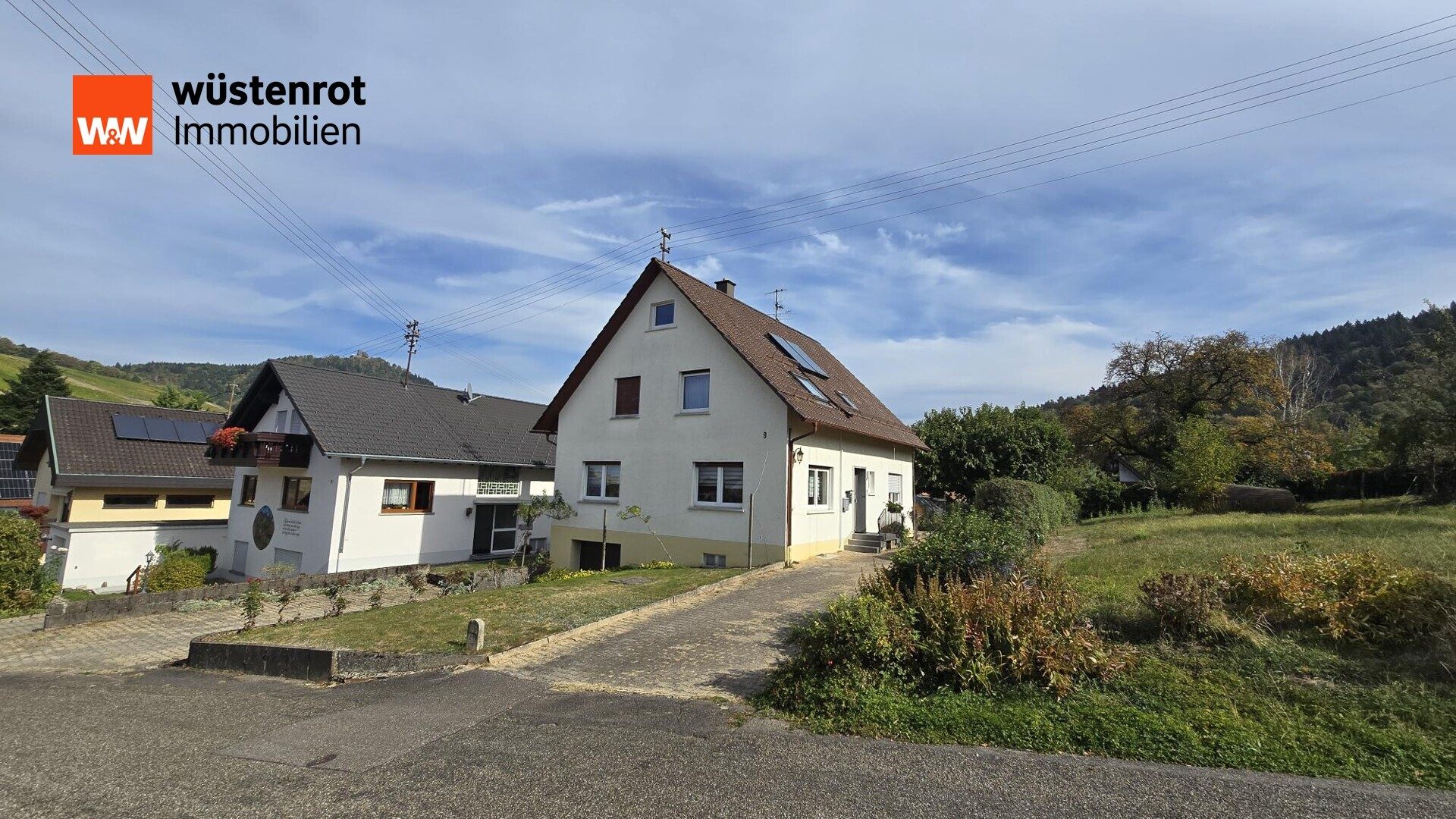 Immobilienangebot - Baden-Baden / Neuweier - Alle - Haus mit Garten und herrlichem Blick in die Weinberge