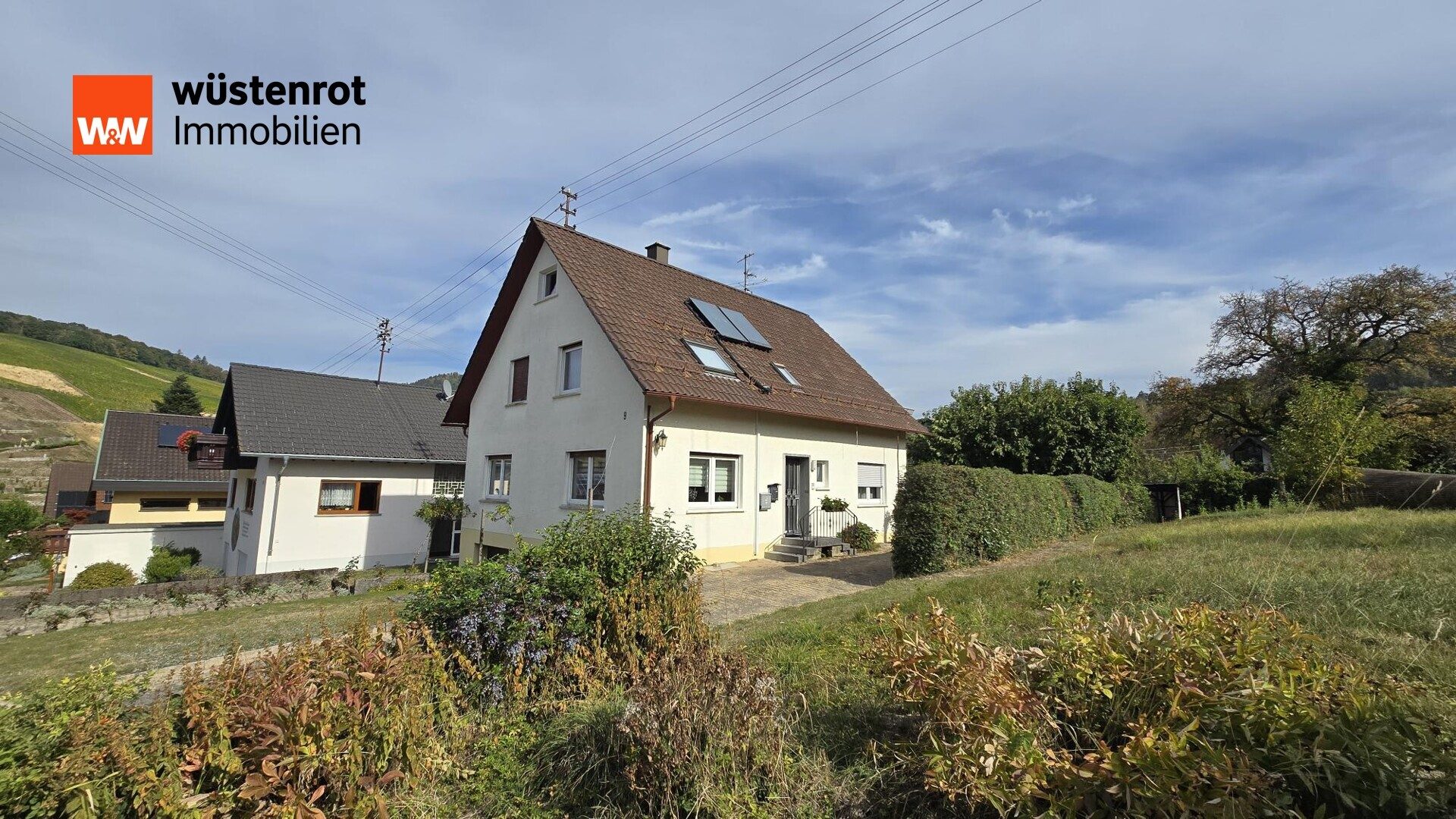 Immobilienangebot - Baden-Baden / Neuweier - Alle - Haus mit Garten und herrlichem Blick in die Weinberge